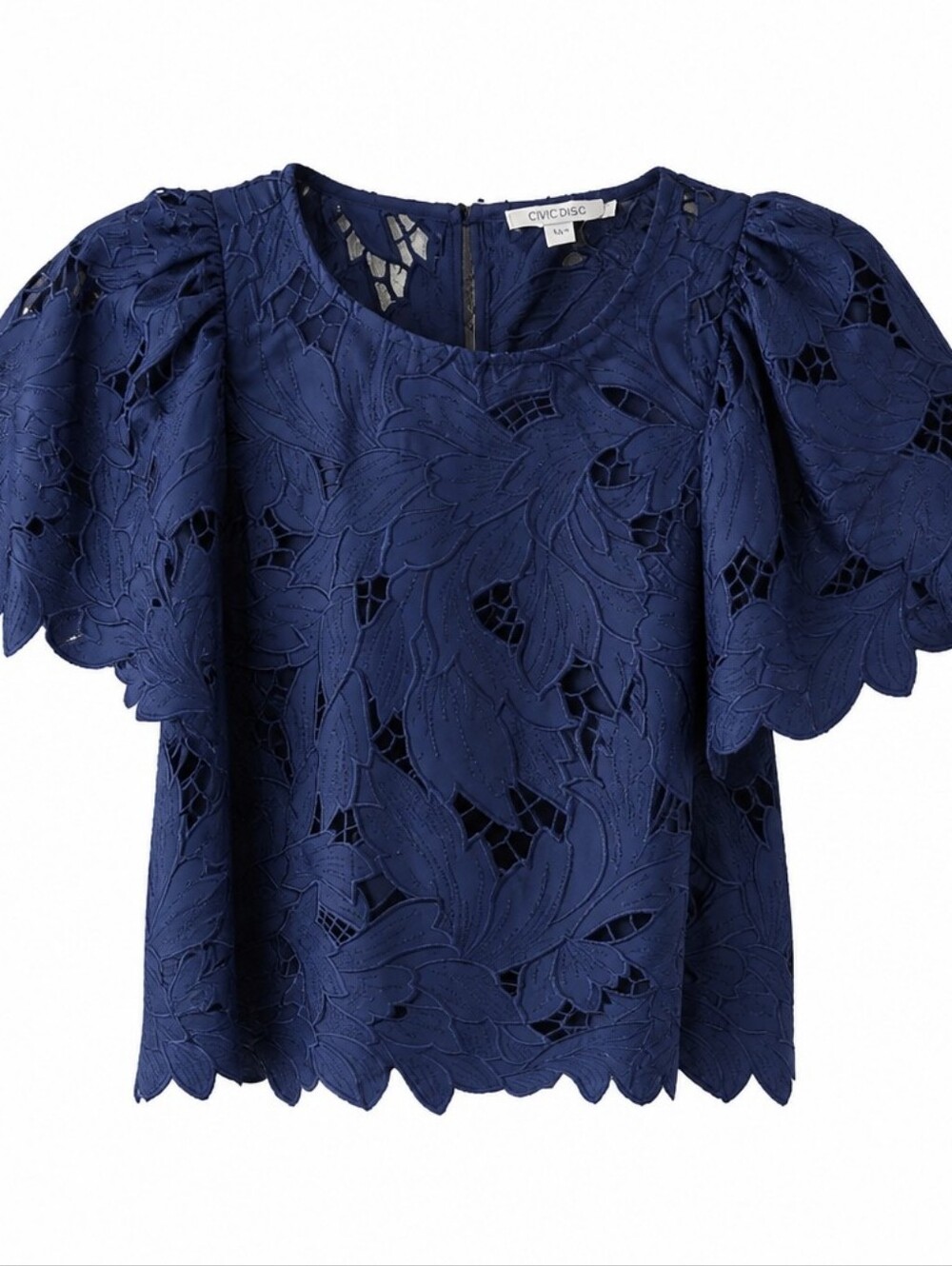 Chico's Blue Lace Blouse With Camisole. New With Tags. Size 1